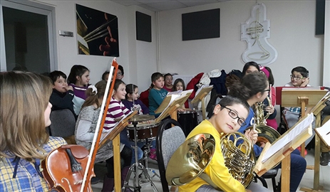 AASSM’de 300 küçük müzisyen