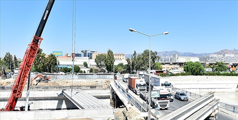 Meles Köprüsü de bitiyor