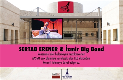 Açılış konseri Sertab Erener’den 