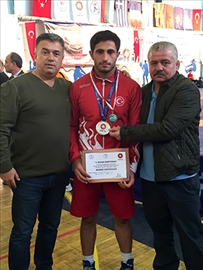 TUNCAY WINS SILVER MEDALS IN WRESTLING