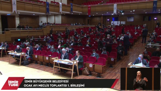 10 Ocak 2022 İzmir Büyükşehir Belediyesi Meclisi