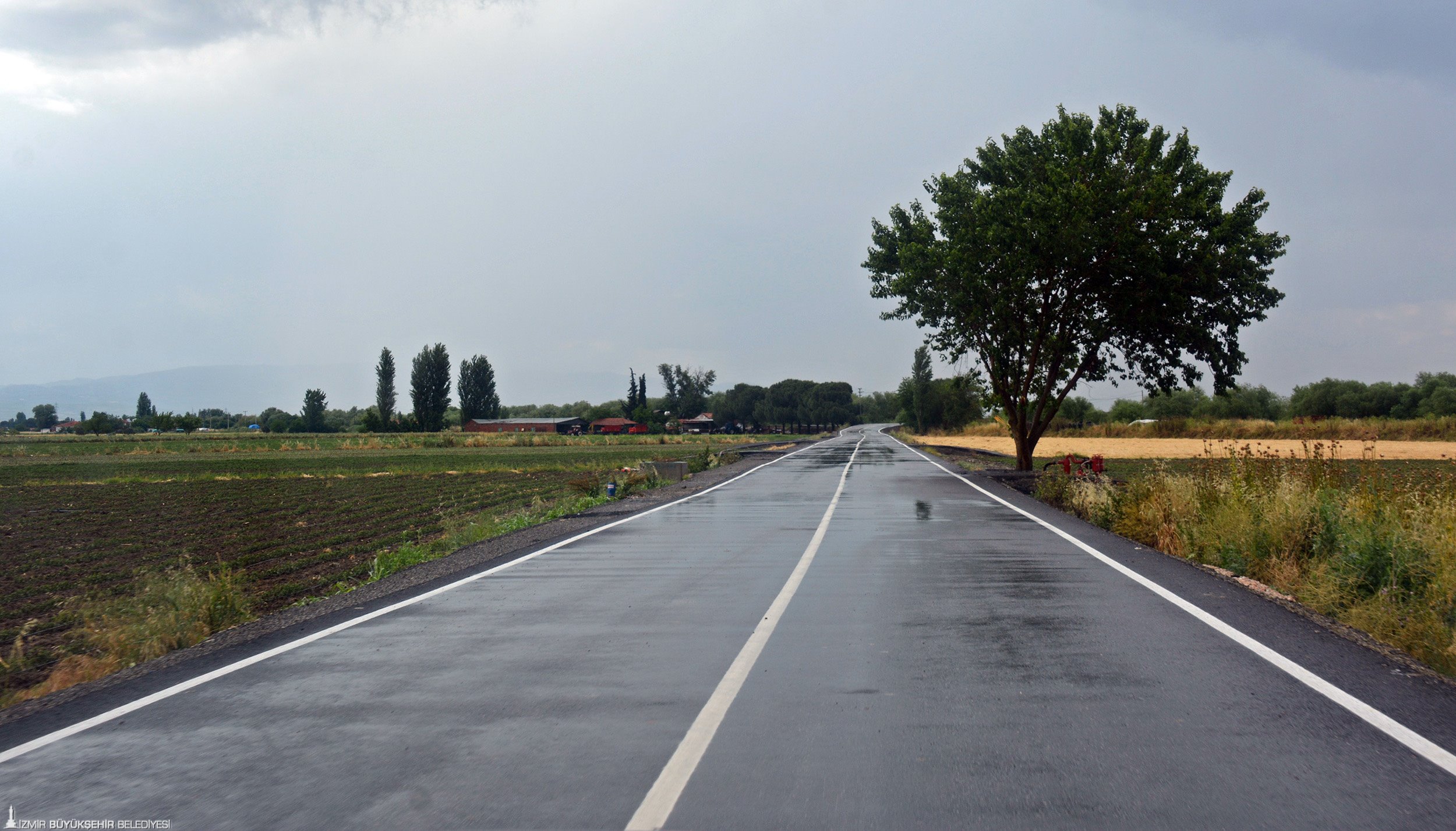Büyükşehir'den o ilçeye 463 kilometrelik üretim yolu