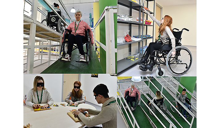 Türkiye'nin İlk Engelli Farkındalık Merkezini Mimar Adayları Ziyaret Etti