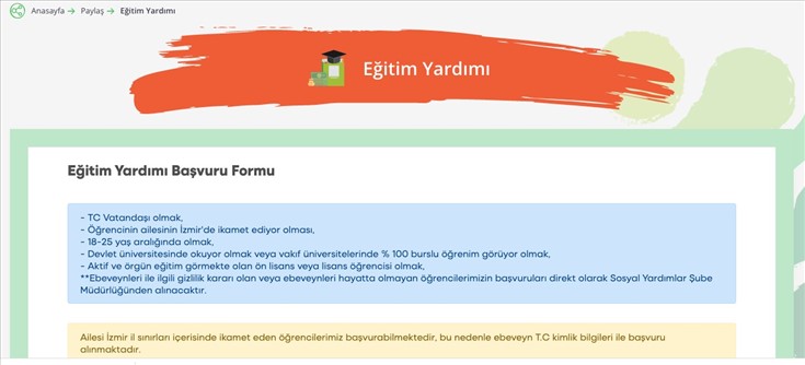 haberler ogrenim destegi icin basvurular basladi