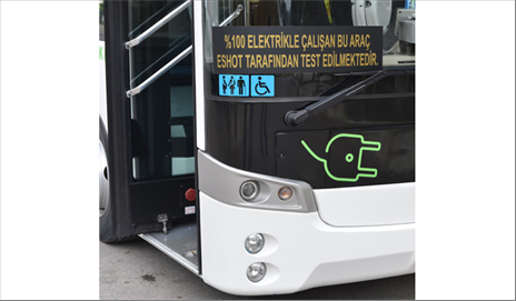 ESHOT, elektrikli otobüsler için düğmeye bastı