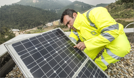 İZSU, 140 dağ köyüne “güneş enerjili” sistem kurdu
