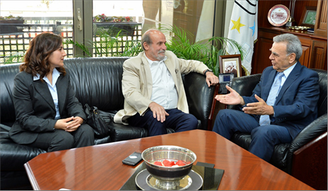 HDP adayları Başkan Kocaoğlu’nu ziyaret etti