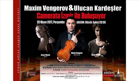 Grammy ödüllü Vengerov İzmir’e geliyor