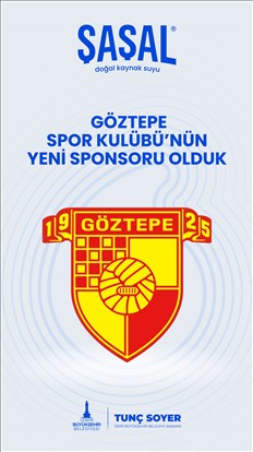  Şaşal Su, Göztepe Spor Kulübü’nün yeni sponsoru oldu  fotoğrafı