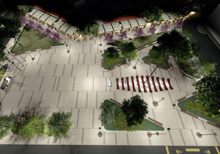  Gaziemir Abdullah Arda Meydanı Ve Meydana Bitişik Bina Cephelerinin Yenilenmesi Projesi fotoğrafı