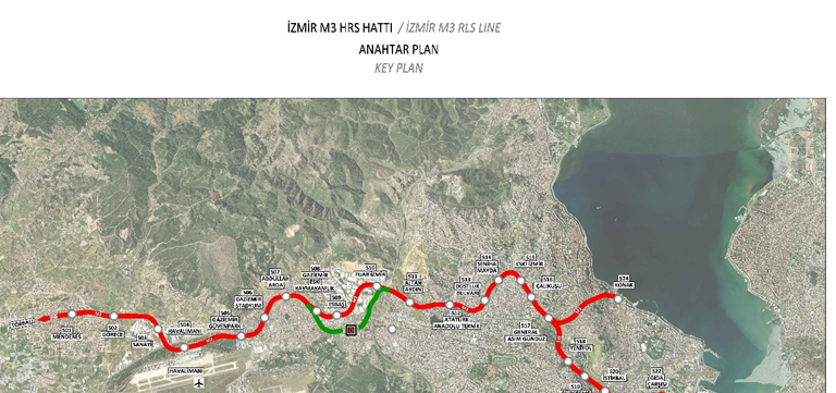  İzmir Hafif Raylı Sistemi 6. Aşama Karabağlar-Gaziemir Hattı Uygulamaya Esas Kesin Proje Danışmanlık Hizmet Alım İşi fotoğrafı